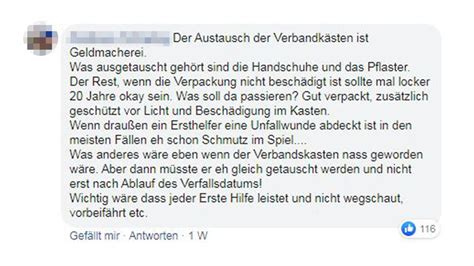 Faktenfuchs: Warum haben Verbandskästen im Auto ein .